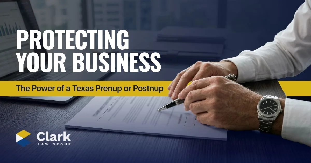 Can I Protect My Business Ownership With a Prenup or Postnup in Texas
